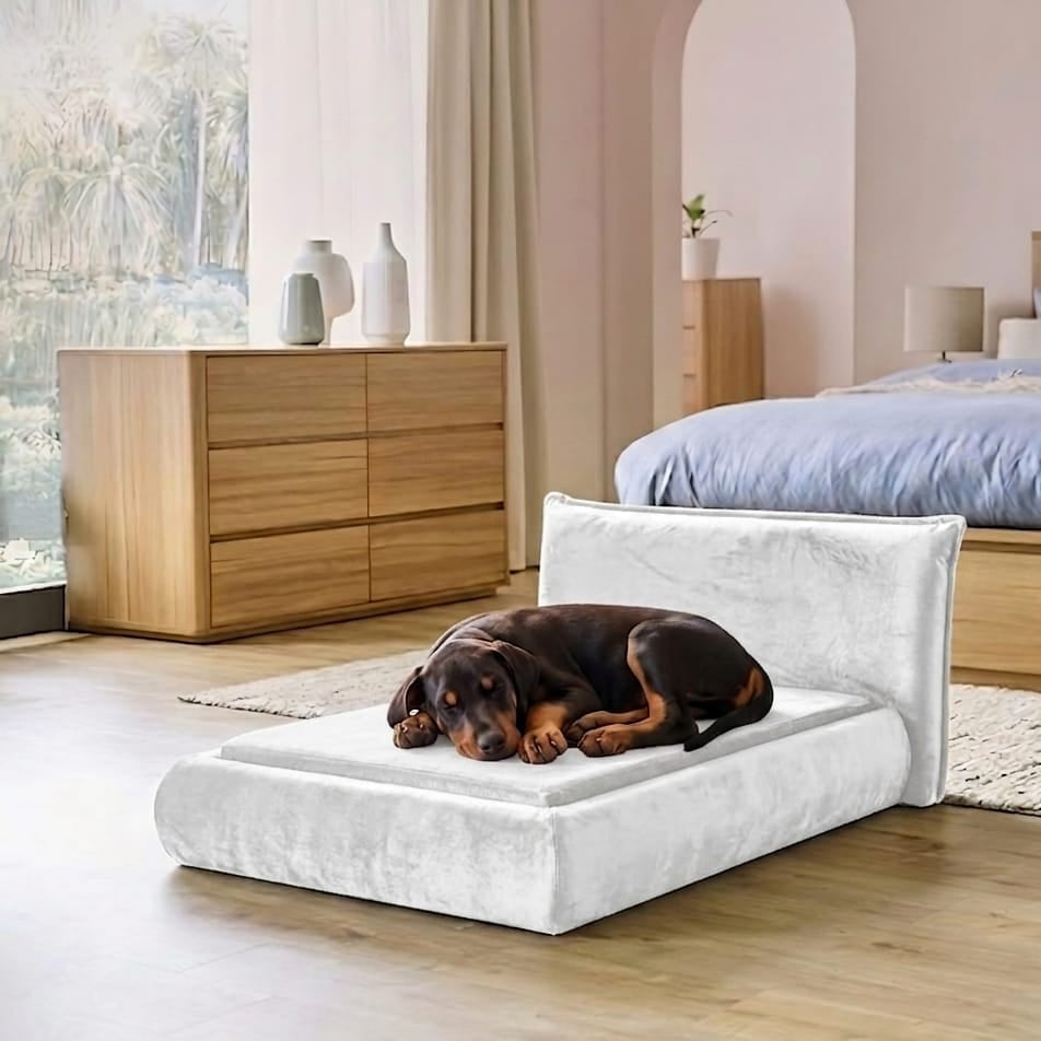 The Verona Velvet Bed