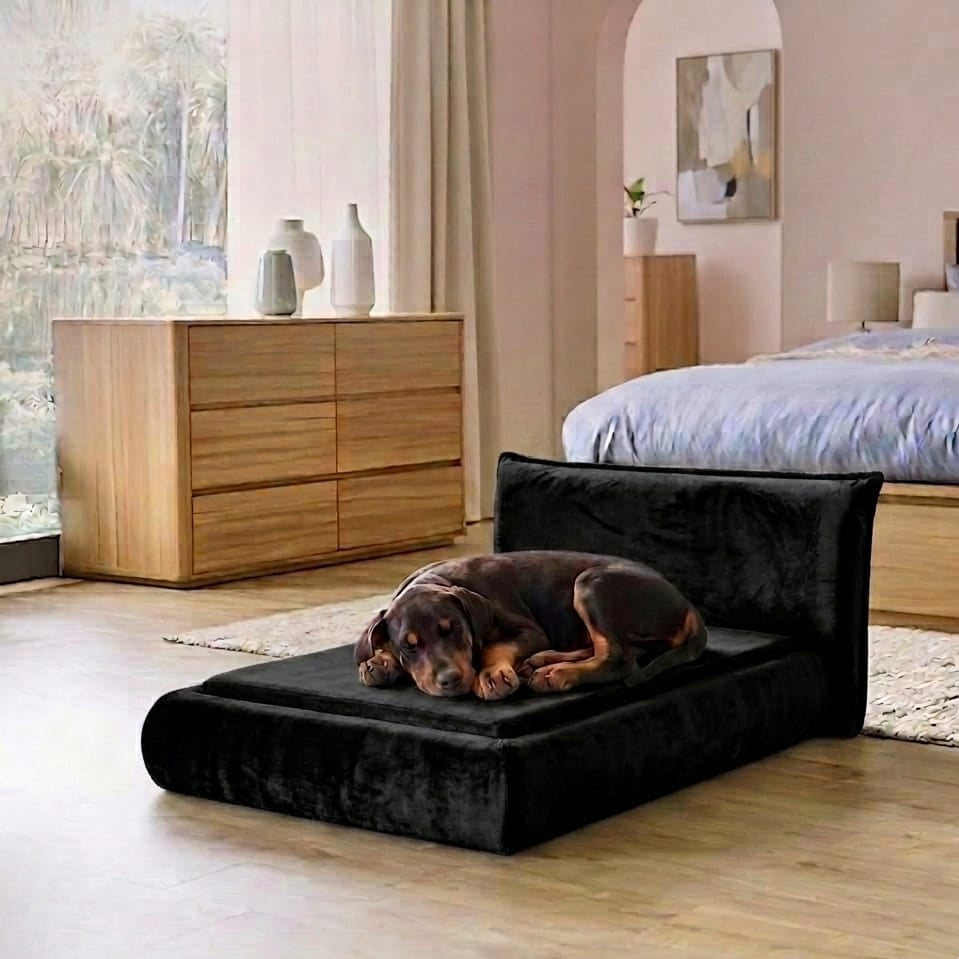 The Verona Velvet Bed