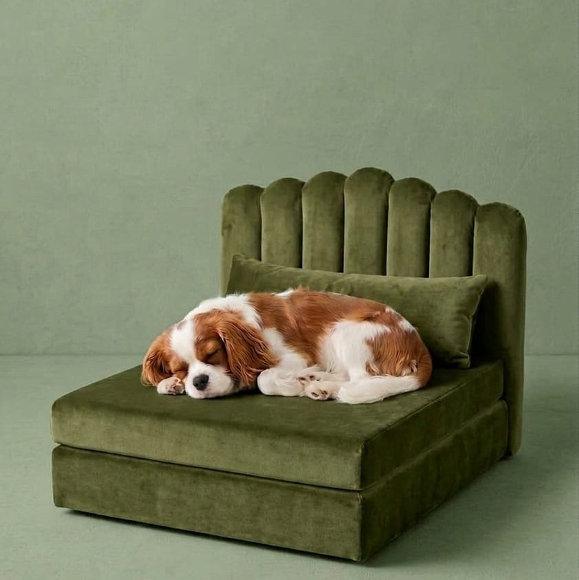 The Manhattan Velvet Bed
