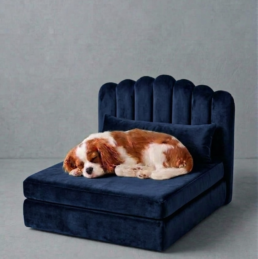 The Manhattan Velvet Bed