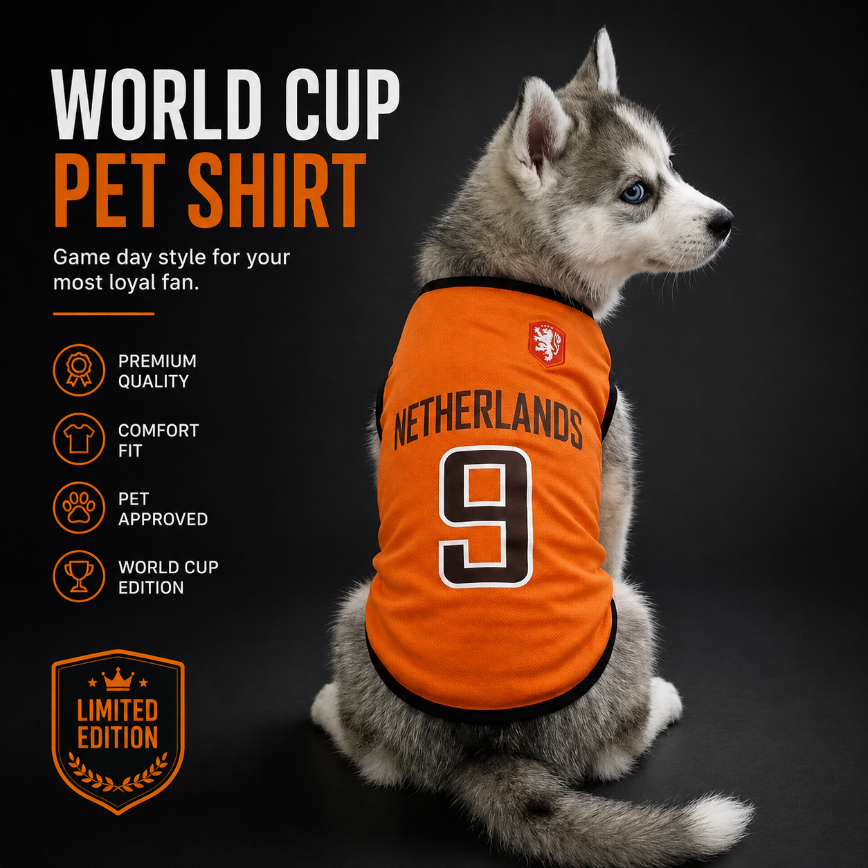 World cup Netherland NO.9